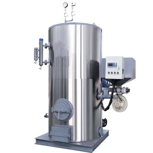 Ġeneratur tal-Fwar tal-Bijomassa tal-Istainless Steel 300kg Boiler Vertikali